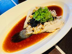 干菜蒸笋壳鱼-杭州西子湖四季酒店·金沙厅