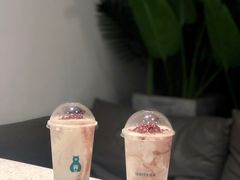 红豆鲜奶冰-森茶(湛江万达店)