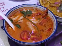 冬阴功汤海鲜汤-新越盏·东南亚料理(捷登都会店)