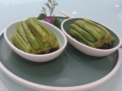 脆泡佛手瓜-鲁班张葱烧海参(马庄街店)