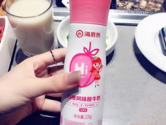 海底捞白桃酸奶-海底捞火锅(宝龙广场夜宵主题店)