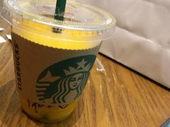 芒果西番莲果茶星冰乐-星巴克(宝山万达店)