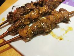 红柳羊肉串-早酒肖汉老味拌面