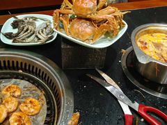 -九寸花汀海鲜烤肉自助(中东迪克店)