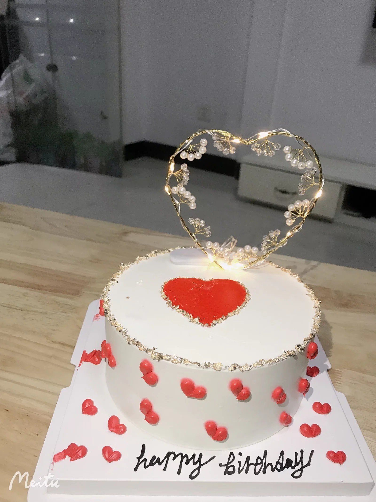 心形蛋糕,甜蜜爆棚❤️