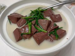 韭菜煮猪红-名苑皇宫酒家(来魅力壁画村店)