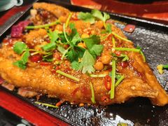 铁板香煎鳕鱼-橦橦小马扎烧烤 (传媒大学店)