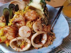 菠萝海鲜炒饭-蕉叶·广州明星泰国菜(黑金冠保利广场店)