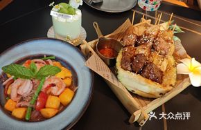 Northern Thai Pineapple Beef Skewers