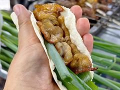 -万家乐带皮五花肉烧烤(临淄大院店)