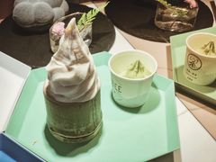 茉莉花冰淇淋-茶是一枝花泡茶店