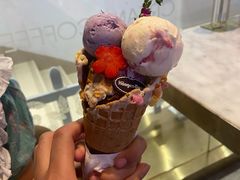 花艺华夫筒-哈根达斯(钟楼新店)