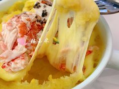 烟熏三文鱼风味芝士烤土豆-库滋明·俄罗斯特色美食(中央大街店)