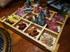 团购的和牛拼盘-肉魁屋·烧肉·烧鸟·酒场(高新店)