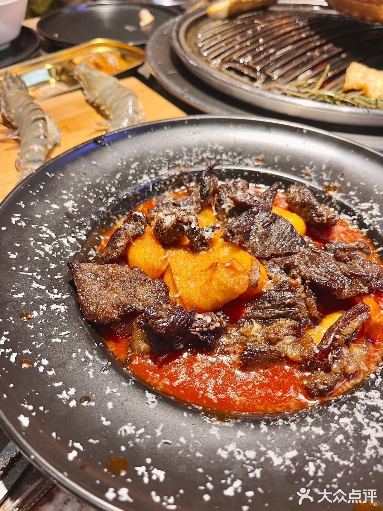 纯韩式口味，却也意外的好吃～店子就在汉江创业园二楼