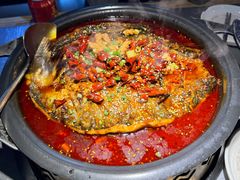 -探鱼·鲜青椒爽麻烤鱼(天一广场店)