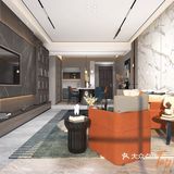 【鲁班装饰】时代俊园180㎡现代简约风格