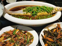 青剁椒钱江翘嘴鱼-老头儿油爆虾·1987杭州烟火味(湖滨银泰in77D区店)