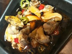 -东来菜馆•手抓海鲜家常菜•海鲜锅贴(鸽子窝店)