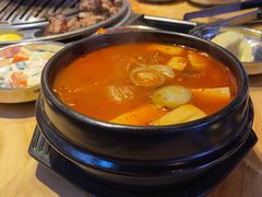 泡菜汤-OBANAE欧巴呢韩国传统烤肉店(三水店)