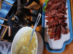 -乔家小院•非遗驴肉•本地小海鲜(滨河路店)