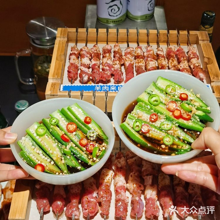 来自呼伦贝尔草原的羊肉串，果然不一般