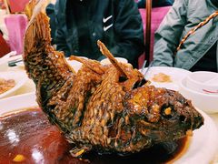 罾蹦鲤鱼-奥华餐厅·老张记(台基厂店)