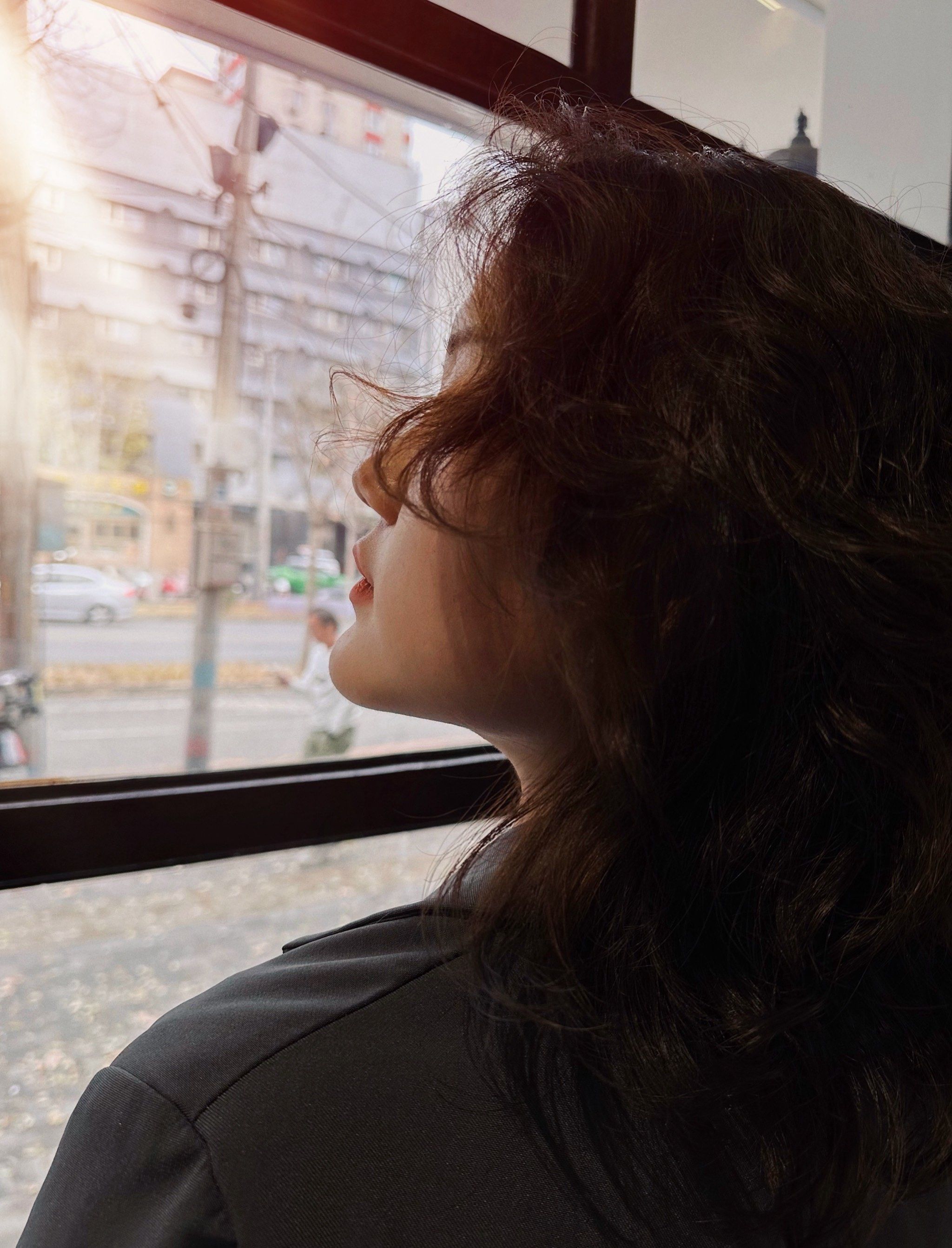 卷发的慵懒魅力