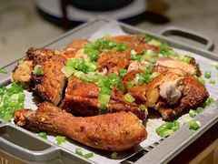 绿茶葱香烤鸡-绿茶餐厅(朝阳大悦城店)