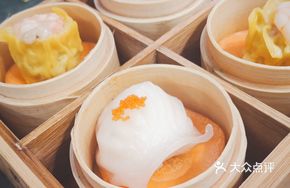 Handmade Shrimp Dumpling and Pork Steamed Bun Combo