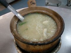 -长城砂煲田鸡粥