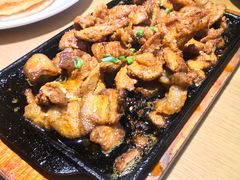 炉火烤五花肉-吕氏疙瘩汤·海鲜新鲁菜(凯德mall新都心店)
