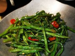 干锅扁豆丝-绿茶餐厅(朝阳大悦城店)