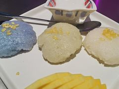 三色香芒糯米飯-新越盏·东南亚料理(捷登都会店)