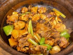 啫啫鸡煲-天宝食坊·啫啫煲大排档(西华路店)