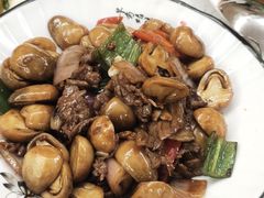 草菇牛肉-盈旺小厨·非遗黄鳝饭(泰康路店)