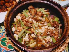 干锅牛蛙-宝轩渔府·老字号海鲜·正宗津菜(水上店)