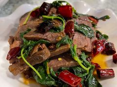薄荷叶炒牛肉-文三里屯面馆(三里屯店)