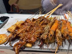 -宝记烧烤·碳锅羊肉·羊蝎子火锅·夜食社(文体路创始店)