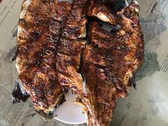 -北京龙庆四季香农家饭庄·灶台鱼·碳烤虹鳟鱼(龙庆峡店)