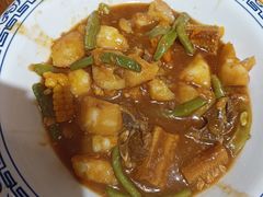 -东来菜馆•手抓海鲜家常菜•海鲜锅贴(鸽子窝店)