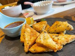 泰式芝麻煎豆腐-甜阿姨·天台花园私房菜(万松园店)