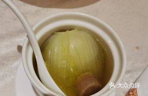 Braised Baby Bok Choy with Sea Cucumber