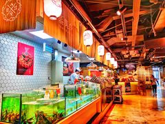水产区-日进一片海.生腌海鲜火锅.宵夜烧烤(三里屯总店)
