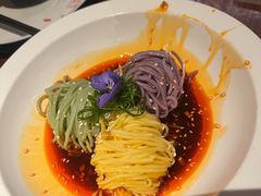 鸡丝拌面-绿茶餐厅(乐峰广场店)
