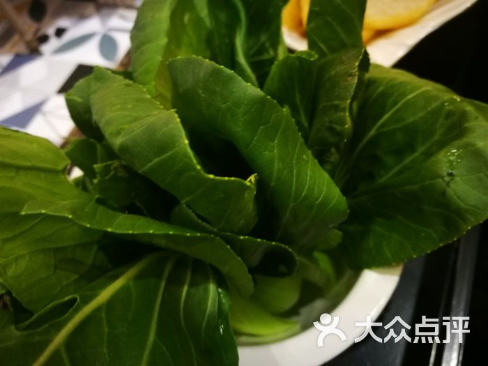 热辣桑巴重庆火锅美蛙鱼头(新街口店)小青菜图片 - 第8张