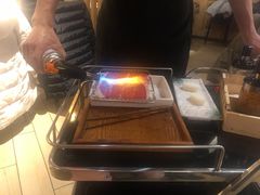 生牛肉火炙寿司-舞漁日料美人胶原锅(陆家嘴中心店)