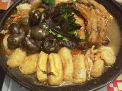 原味螺蛳鸭脚煲-老表记广西宵夜螺蛳鸭脚煲(西大店)