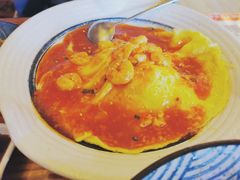 虾仁蛋包饭-坂吉屋·居酒屋深夜食堂(龙湖店)