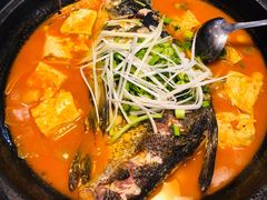 酱烧勾魂有机鱼头-农家大院(纪王店)